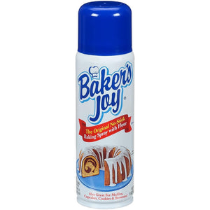 Bakers Joy No Stick Baking Spray with Flour Original 5oz/142g (Best By Sep 2024)