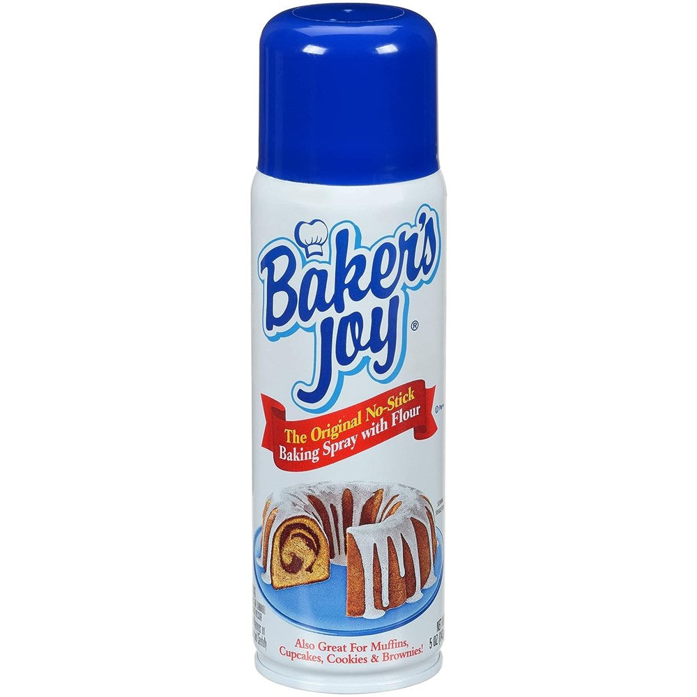 Bakers Joy No Stick Baking Spray with Flour Original 5oz/142g (Best By Sep 2024)