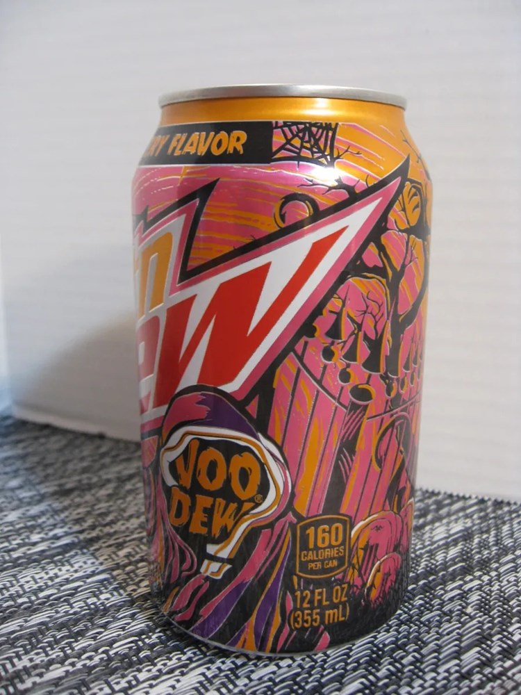 Mountain Dew Voo Doo Mystery Flavor can 12floz/355ml ***LIMIT 3 PER PERSON***