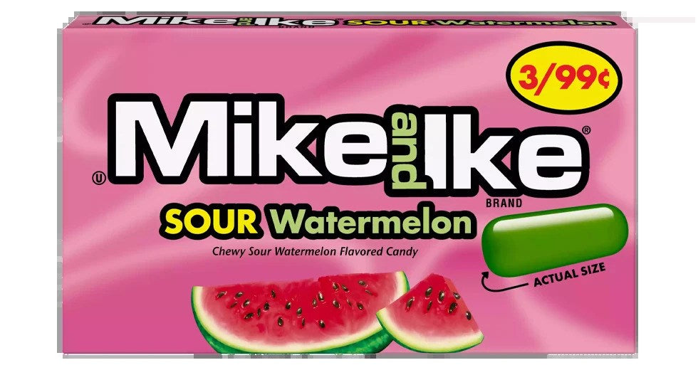 Mike & Ike Sour Watermelon small 0.78oz/22g