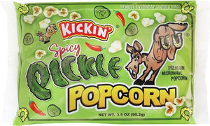 Ass Kickin Microwave Popcorn Spicy Pickle (Best by May 2026)