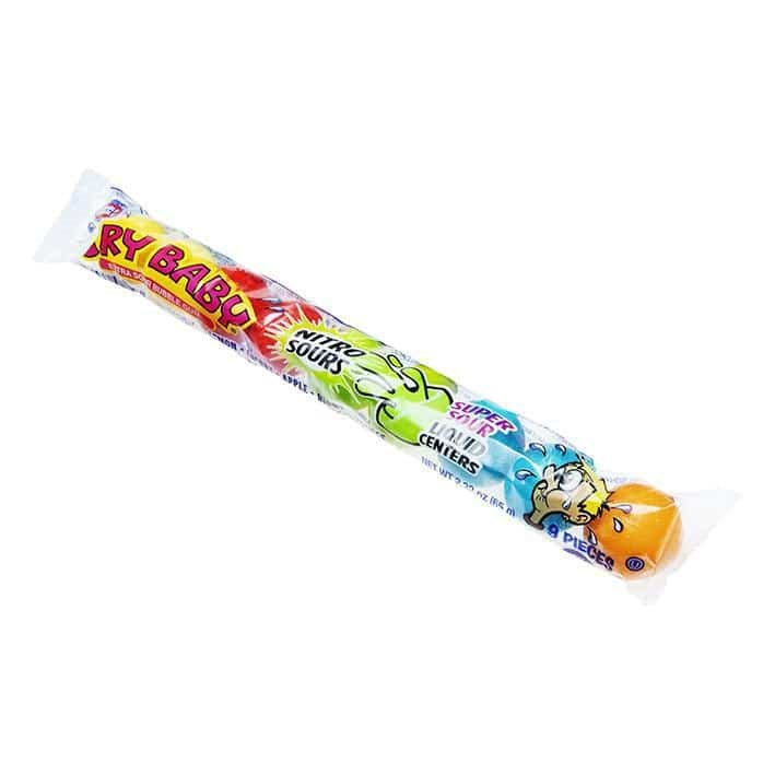 Dubble Bubble Cry Baby Sour Gum Balls 2.32oz/65g