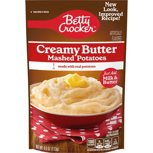 Betty Crocker Mashed Potatoes Creamy Butter 4oz Best By Jul 25