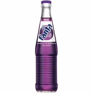 Fanta Grape Mexican Glass Bottle 12floz/355ml