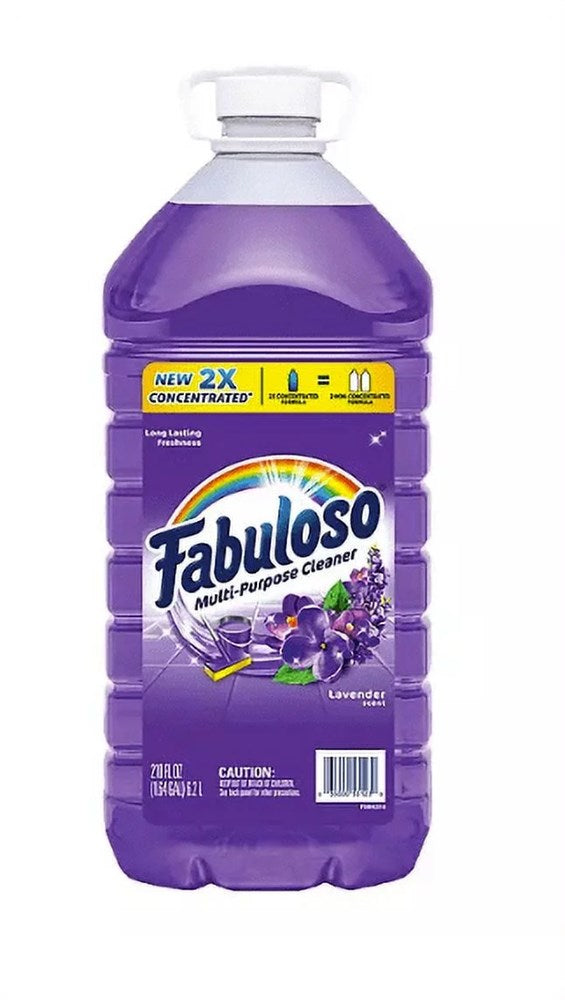 Fabuloso Multi Purpose Cleaner Lavender 2x Concentrated  210floz/6.2L