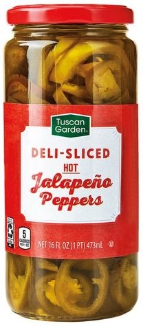 Tuscan Garden Jalapeno Peppers Hot 16floz/473ml