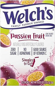 Welchs Singles to Go Passionfruit 6pk STG 0.53oz/15.1g
