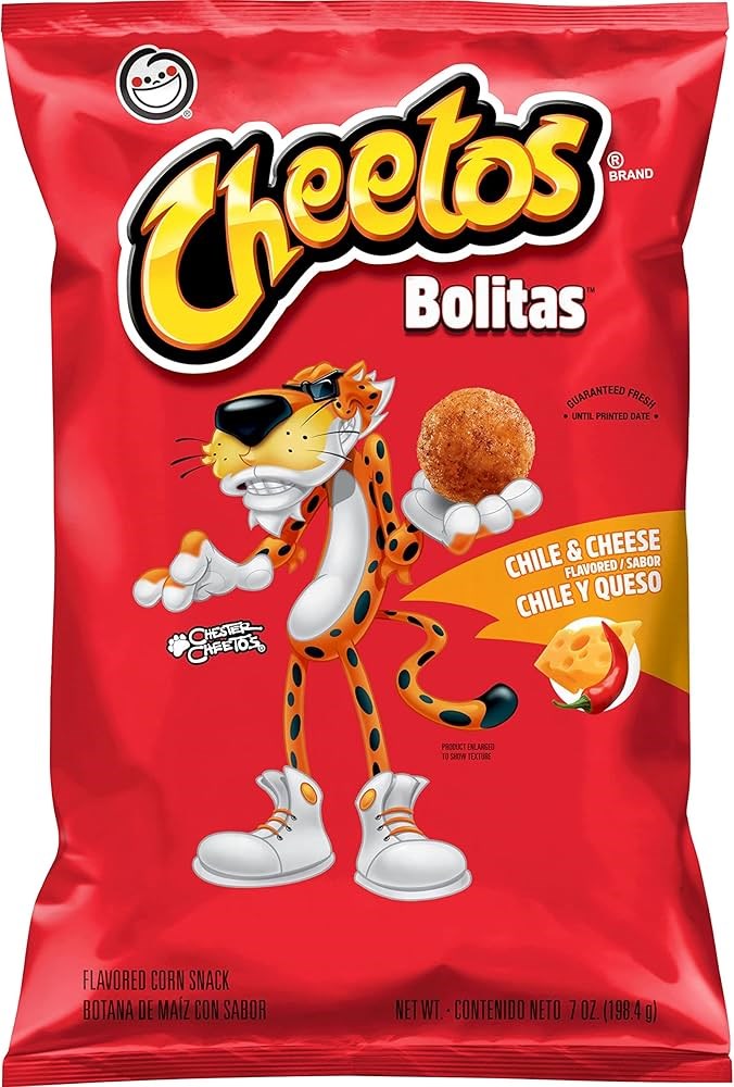 Cheetos Bolitas Chile & Cheese 7oz/198.4g  LIMIT OF 3