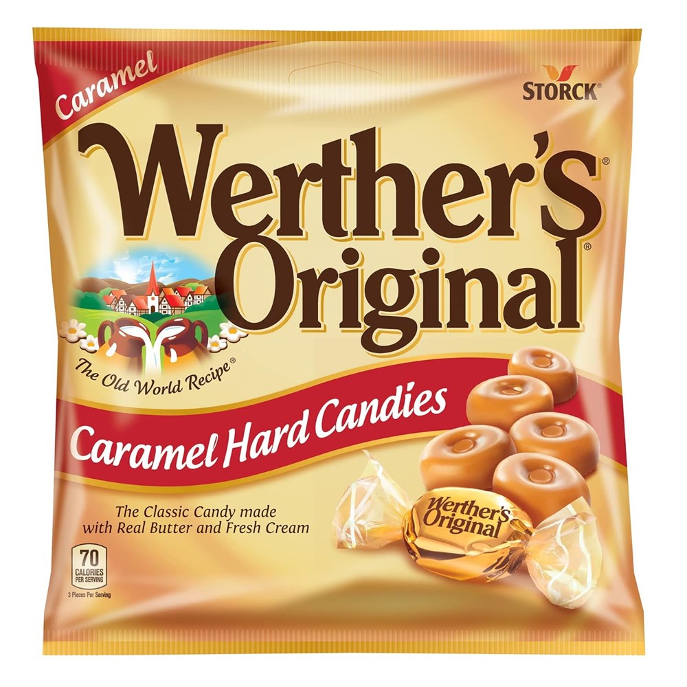 Werthers Hard Candies Caramel 2.65oz (Best By Apr 2025)