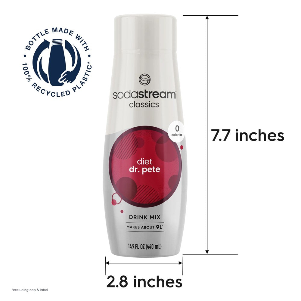 Soda Stream Dr Pete Diet 14.9floz/440ml