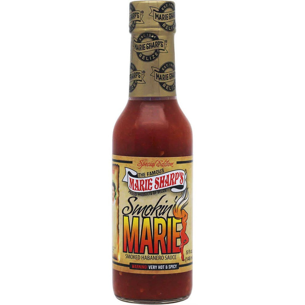 Marie Sharps Smokin Marie Smoked Habanero Sauce 5floz/148ml