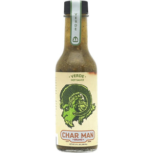 Char Man Brand Verde Hot Sauce 5floz/148ml