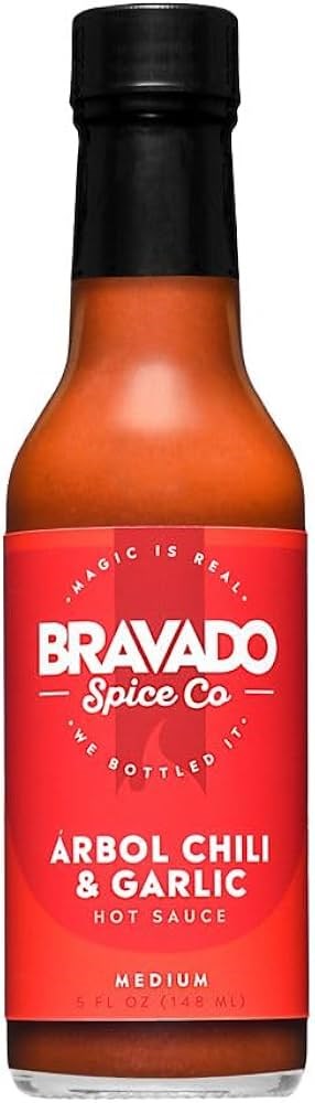 Bravado Spice Co Arbol Chili & Garlic Hot Sauce 5floz/148ml
