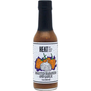 Heat Hot Sauce Shop Roasted Habanero & Garlic Hot Sauce 5floz/148ml