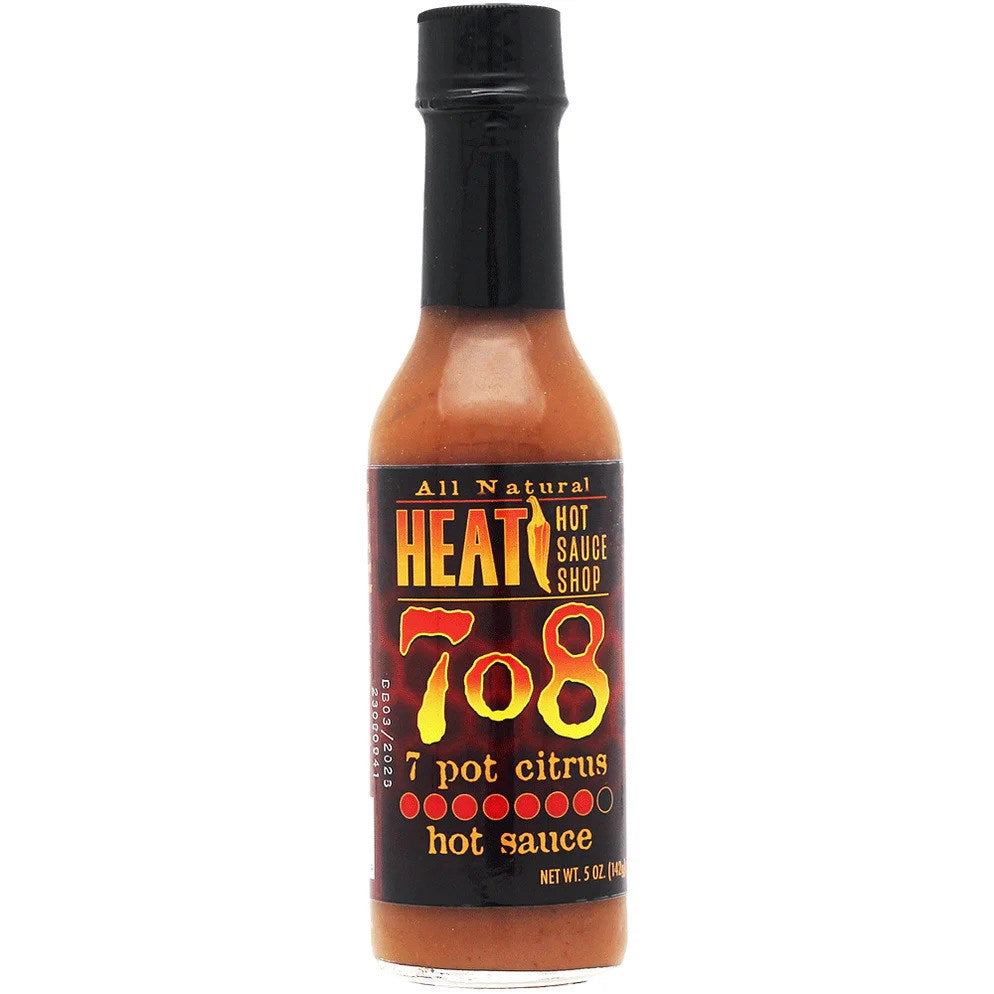 Heat Hot Sauce Shop 7o8 7 Pot Citrus 5floz/142ml