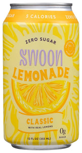 Swoon Zero Sugar Classic Lemonade Soda 355ml