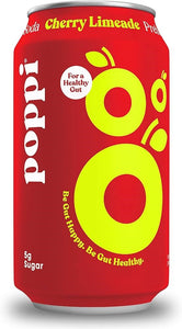 Poppi Prebiotic Soda Cherry Limeade 12floz/355ml