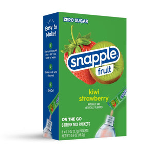 Snapple Zero Sugar On the Go Kiwi Strawberry 6pk STG