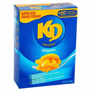 Kraft KD Macaroni & Cheese Original 340g (Best By 12 Mar 2025)