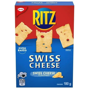 Ritz Crackers Swiss Cheese Flavour 180g (Best by Jun 2025)