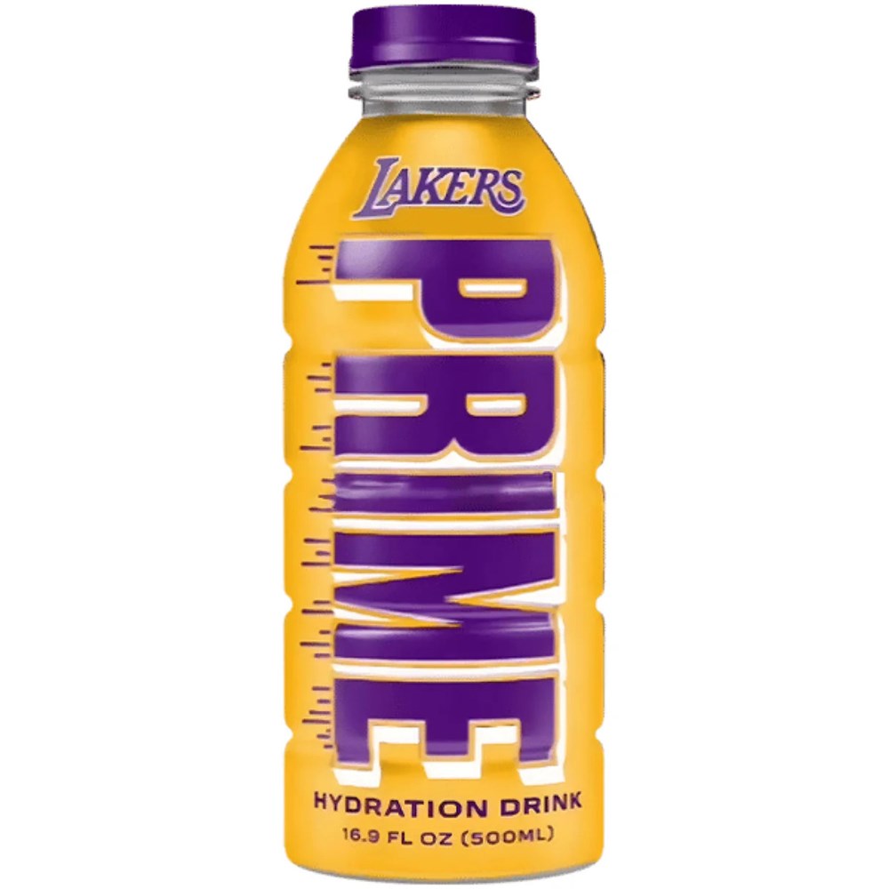 Prime Hydration Lakers Bold Lemonade 16.9floz/500ml