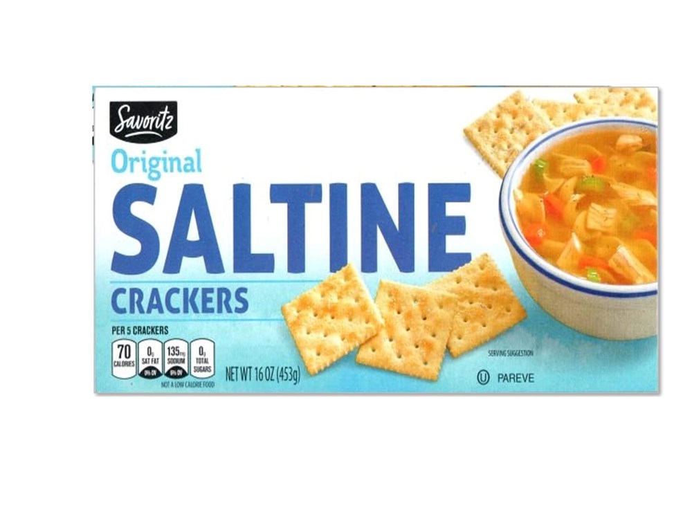 Savoritz Saltine Original Crackers 16oz/453g