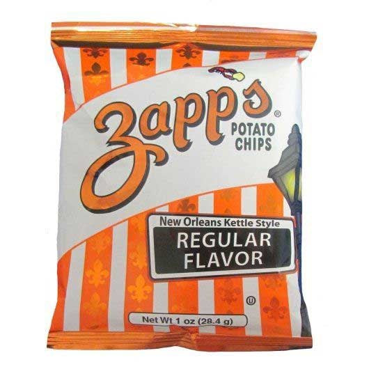 Zapps Regular Flavor New Orleans Kettle Chips 1oz/28.3g  (Best By Mar 2025)