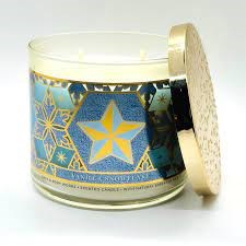 B&BW Scented 3 Wick Candle Vanilla Snowflake 14.5oz/411g