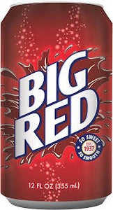 Big K Red Cream Soda can 12floz/354ml