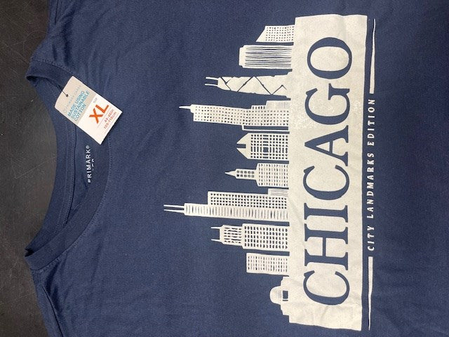 Chicago T-Shirt Navy Blue