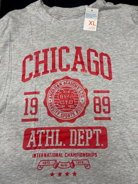 Chicago T-Shirt Grey