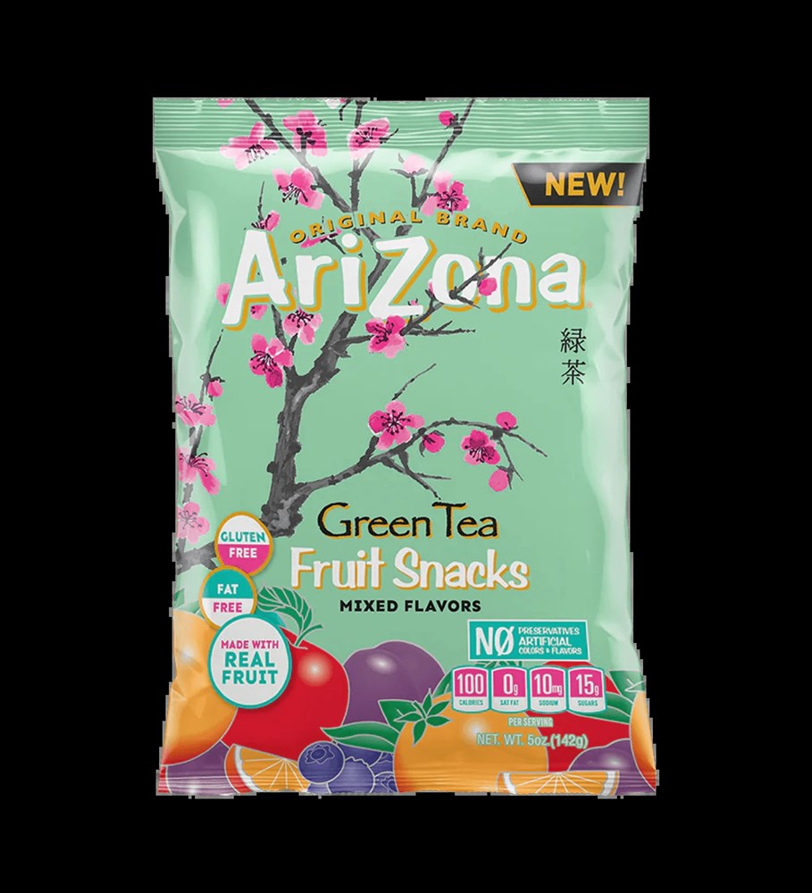 Arizona Fruit Snacks Green Tea 5oz