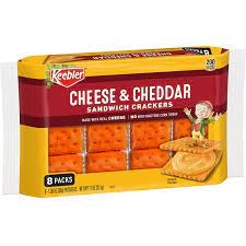 Keebler Sandwich Crackers Cheese & Cheddar 8pk 11oz/311g