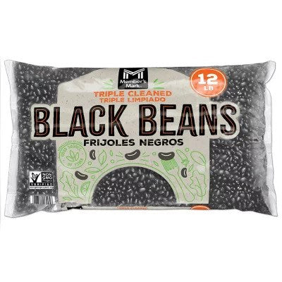 Members Mark Black Beans 12lbs