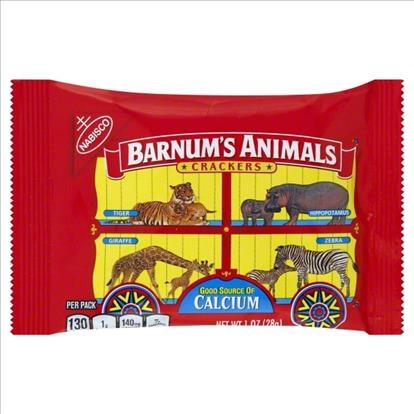 Nabisco Barnums Animal Mini Crackers 3480
