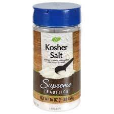 Supreme Tradition Kosher Salt 16oz