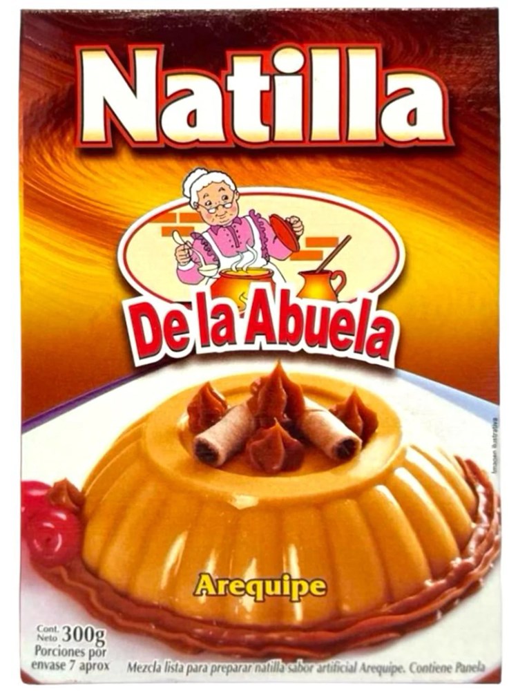 Natilla Cornstarch Custard Caramel Arequipe 300g