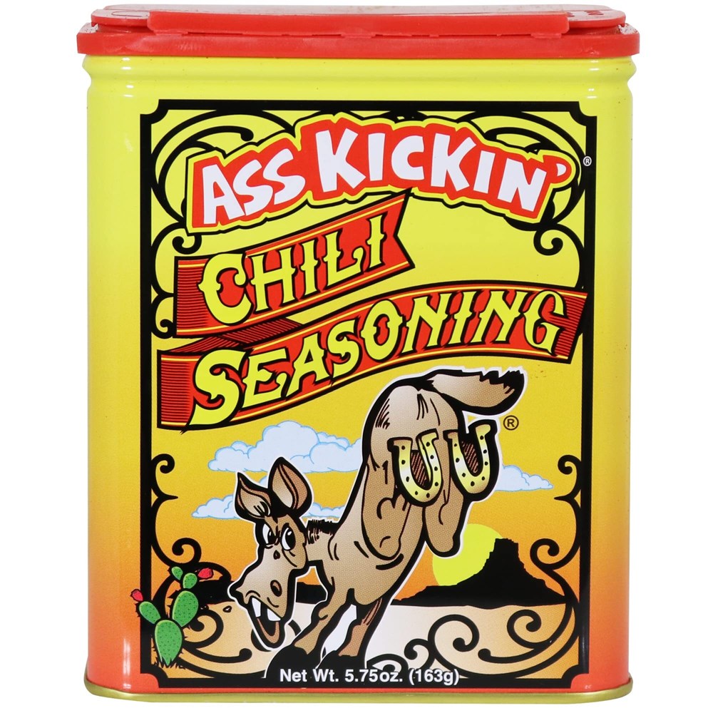 Ass Kickin Chili Seasoning 5.75oz/163g Best By Feb 26