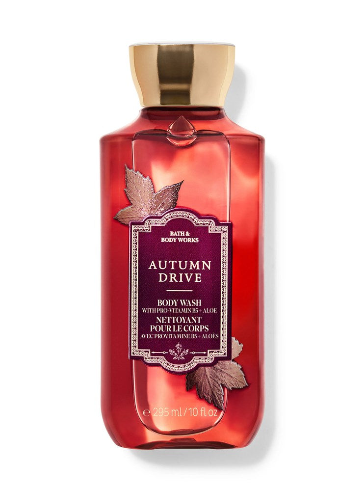 B&BW Body Wash Autumn Drive 10floz/295ml by Bath & Body Works