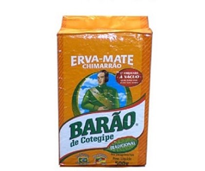 Barao Erva-Mate Green Tea Traditional Vacuum 1kg