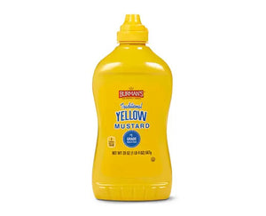 Burman Yellow Mustard 20oz