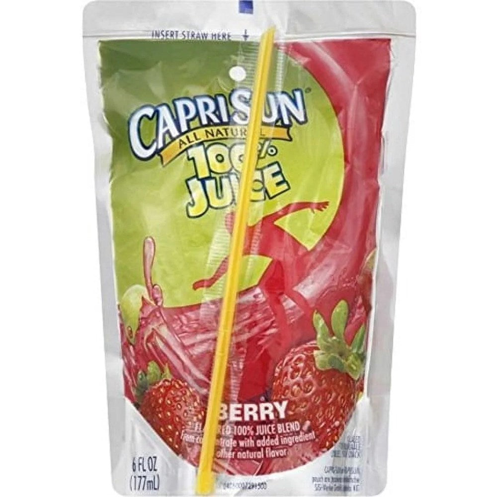 CapriSun Single Pouch Berry 6floz/177ml