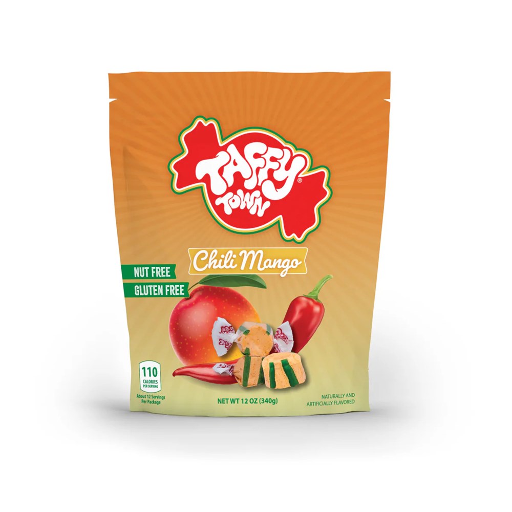 Taffy Town Salt Water Taffy Chilli Mango 12oz/340g