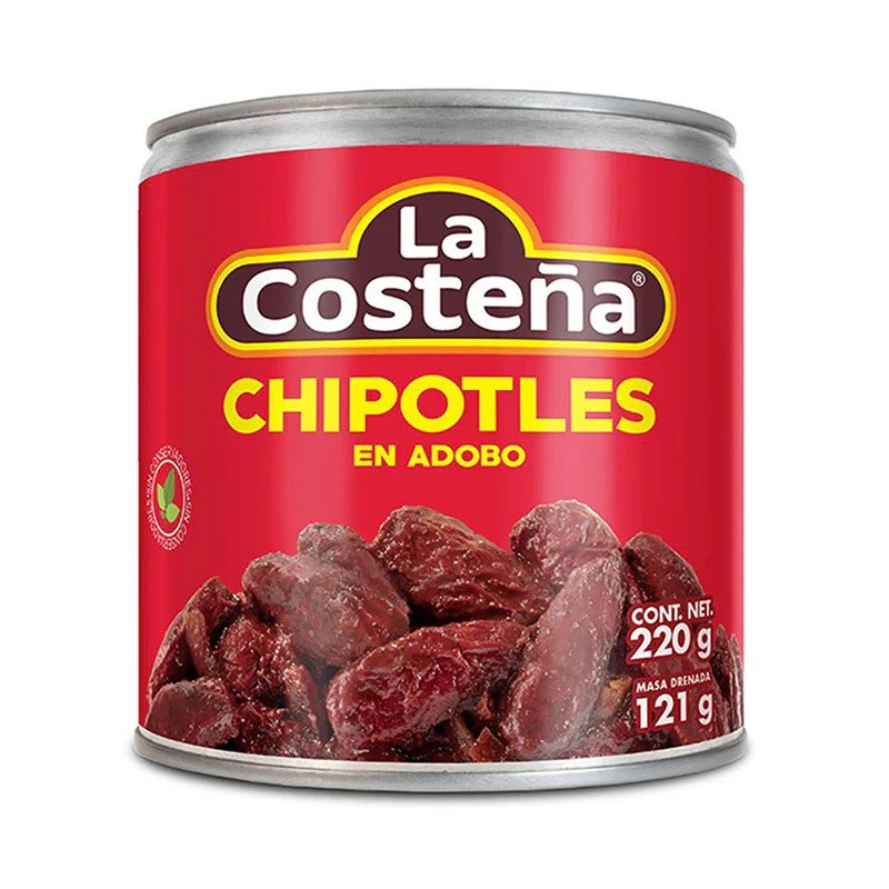 La Costena Chipotle Peppers in Adobo Sauce 220g