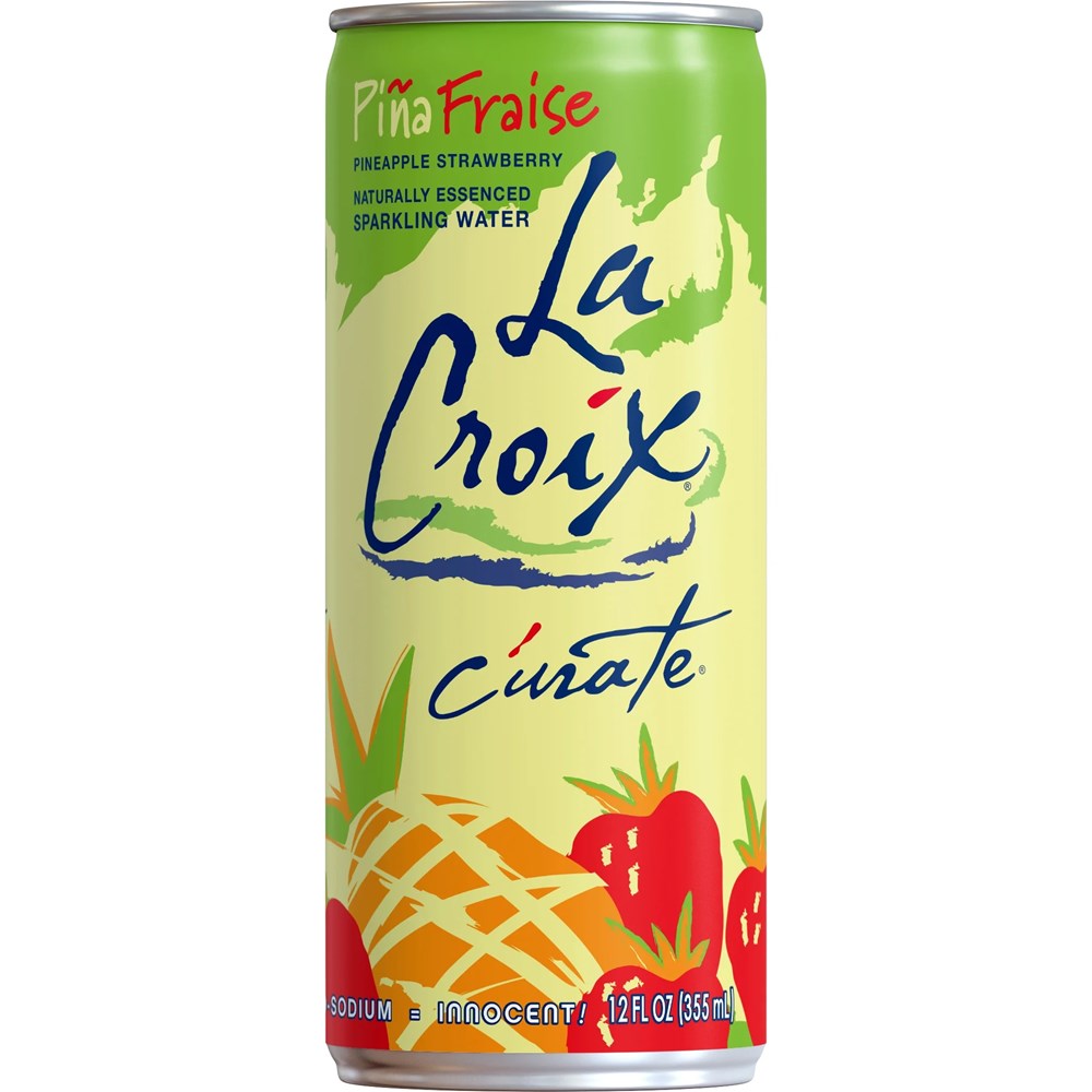 La Croix Piña Fraise (Pineapple Strawberry) 12floz/355ml