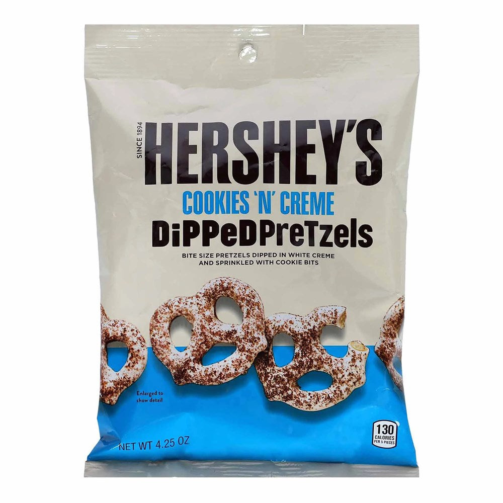 Hersheys Dipped Pretzels Cookies ?N? Creme 4.25oz/120g