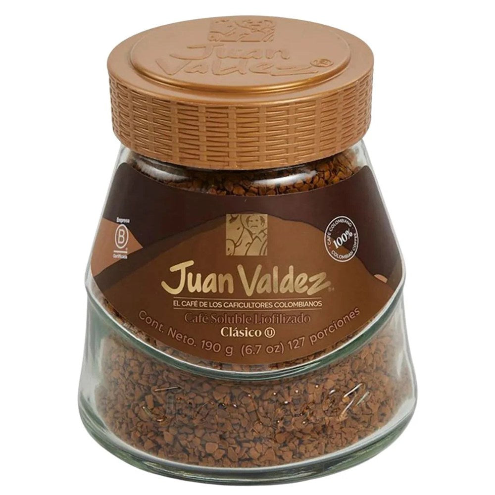 Juan Valdez Freeze Dried Instant Coffee 190g