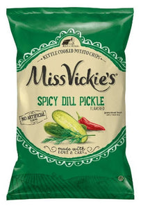 Miss Vickies Chips Spicy Dill Pickle 1.375oz/38.6g
