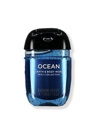 B&BW PocketBac Sanitiser Men's Ocean 1floz/29ml by Bath & Body Works