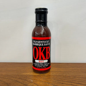 OKB Old Kentucky BBQ Sauce - Hot 14floz/396g